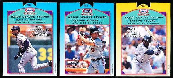 1994 Kraft Singles “Superstars” Complete Set of 30