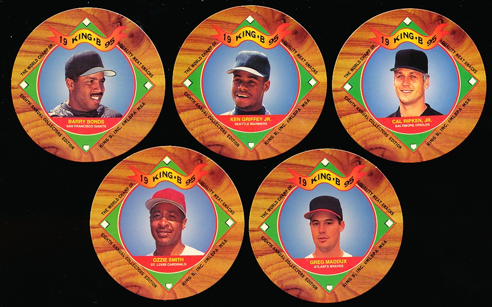 1995 King B Baseball Complete Disc Set of 24