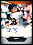 2013 Topps On-Line Exclusive Bb- “Mini Autographs”- #MA-BP Buster Posey, Giants