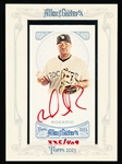 2013 Topps Allen & Ginter Bb- “Red Autographs”- #AGA-WR Wilin Rosario, Rockies- #335/409