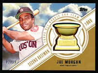 2014 Topps Bb- “All-Rookie Cup” Manufactured Trophy Insert- #TARC-3 Joe Morgan, Astros- #02/99