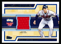 2014 Topps Bb- “All-Star Stitches Relics”- #ASR-FF Freddie Freeman, Braves