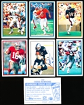 1985 Topps Football “Coming Soon” Stickers Complete Set of 30