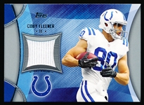 2013 Topps Football- “Relics”- #TR-CF Coby Fleener, Colts