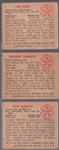 1950 Bowman Bb- 3 Diff Low #’s