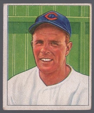 1950 Bowman Bb- #79 Johnny Vander Meer, Cubs
