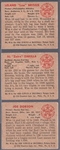 1950 Bowman Bb- 3 Diff Low#’s