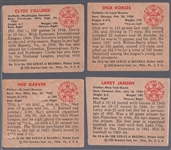 1950 Bowman Bb- 4 Diff Low #’s