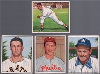 1950 Bowman Bb- 4 Diff Low #’s