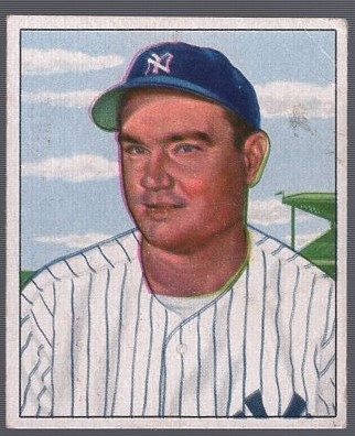 1950 Bowman Bb- #139 Johnny Mize,Yankees