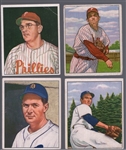 1950 Bowman Bb- 4 Diff- All with dated copyright backs