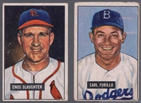 1951 Bowman Bb- 2 Cards