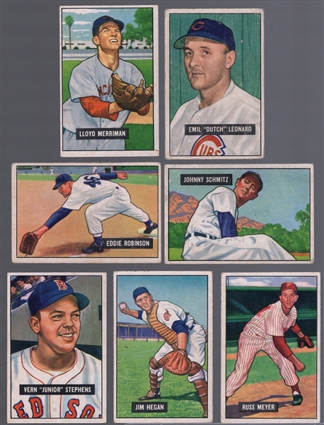 1951 Bowman Bb- 7 Diff