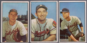 1953 Bowman Bb Color- 3 Diff