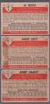1953 Bowman Bb Color- 3 Diff