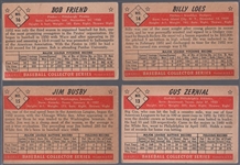 1953 Bowman Bb Color- 4 Diff