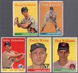 1958 Topps Bb- 5 Diff