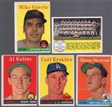 1958 Topps Bb- 5 Diff