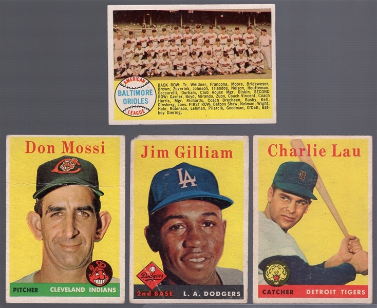 1958 Topps Bb- 70 Asst