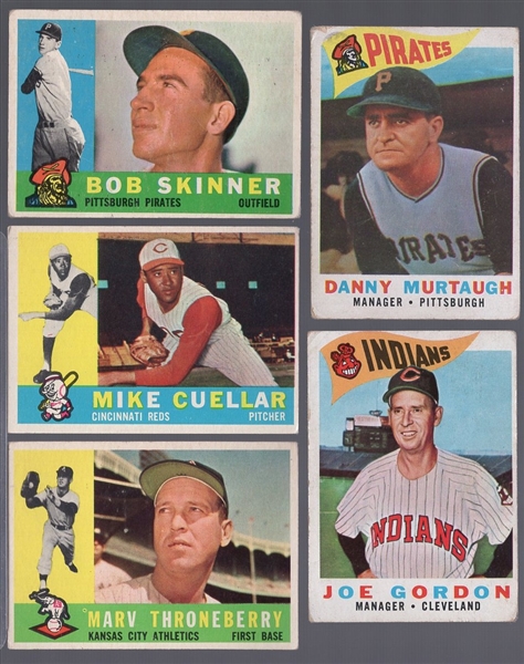 1960 Topps Bb- 50 Asst