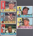 1960 Topps Bb- 5 Diff