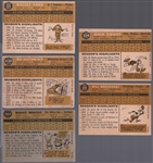 1960 Topps Bb- 5 Diff