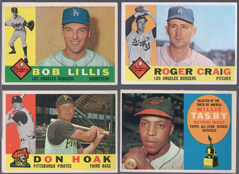 1960 Topps Bb- 25 Diff