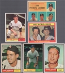 1961 Topps Bb- 6 Diff
