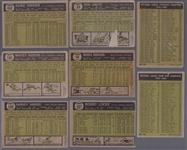 1961 Topps Bb- 6 Diff