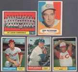 1961 Topps Baseball- 75 Asst
