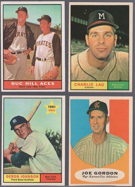 1961 Topps Bb- 25 Diff.