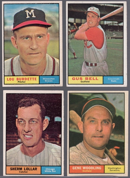 1961 Topps Bb- 23 Diff