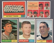 1961 Topps Baseball- 30 Diff