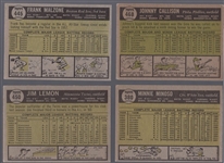 1961 Topps Baseball- 21 Diff