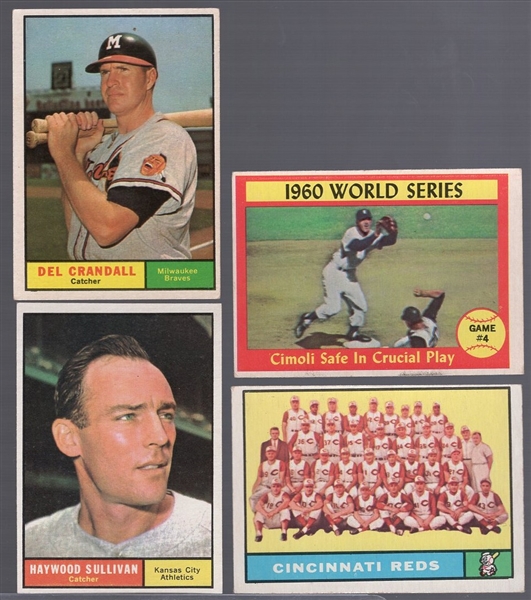 1961 Topps Baseball- 21 Diff