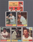 1961 Topps Bb- 6 Diff