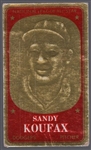 1965 Topps Bb Embossed- #8 Sandy Koufax, Dodgers