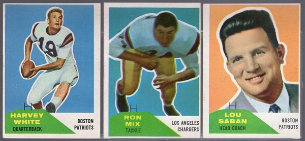 1960 Fleer Fb- 22 Diff