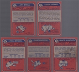 1973 Topps Football- 45 Diff