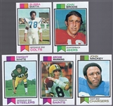 1973 Topps Football- 45 Diff