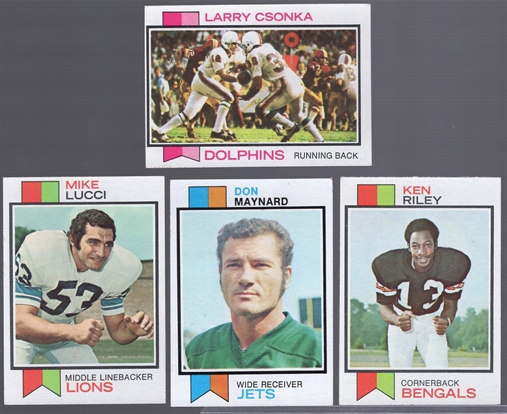 1973 Topps Football- 75 Asst
