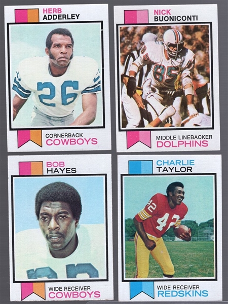 1973 Topps Football- 55 Diff