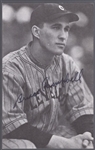 Autographed 1973 TCMA “The 1930’s- Six Consecutive Hits” MLB- Bruce Campbell, Indians