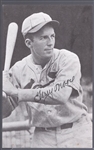 Autographed 1973 TCMA “The 1930’s- Six Consecutive Hits” MLB- Terry Moore, Cardinals