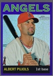 2013 Topps Heritage Bsbl. “Chrome Purple Refractor” #HC5 Albert Pujols, Angels