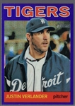 2013 Topps Heritage Bsbl. “Chrome Purple Refractor” #HC30 Justin Verlander, Tigers