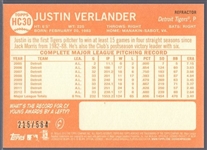 2013 Topps Heritage Bsbl. “Chrome Refractor” #HC30 Justin Verlander, Tigers