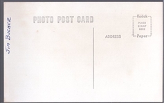 Autographed Jimmy Bucher Brooklyn Dodgers MLB Photo Postcard