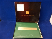 1993 Grand Slam Ventures “The Masters Collection” Golf- 1 Complete 1993 Set of 58 Cards in Individual Pages and Binder in Original Box