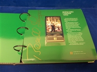 1993 Grand Slam Ventures “The Masters Collection” Golf- 1 Complete 1993 Set of 58 Cards in Individual Pages and Binder in Original Box